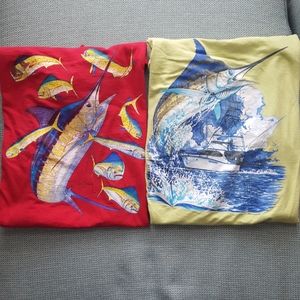 Lot of 2 Guy Harvey t-shirts
